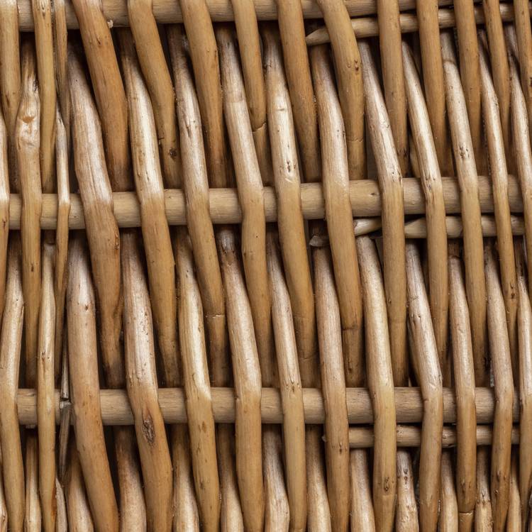 Habitat oval willow linen basket 60 litre, UK version