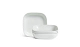 Habitat Riko Square 4 piece Pasta Bowls - White GOODS Argos