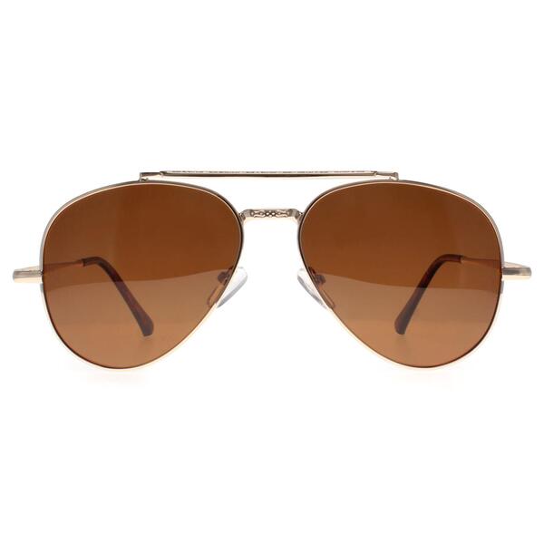 Montana MP185 gold polarised sunglasses - British product