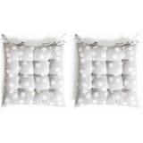 Habitat seat cushion pack grey and white 40cm (British brand)
