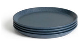 Habitat Addison 4 Piece Stoneware Dinner Plate - Blue GOODS Argos