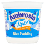 Ambrosia light low fat rice pudding 150g - British product
