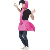 Smiffys Flamingo Costume pink hooded tabard - British product
