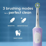Oral-B Vitality Pro electric toothbrush purple (British brand)