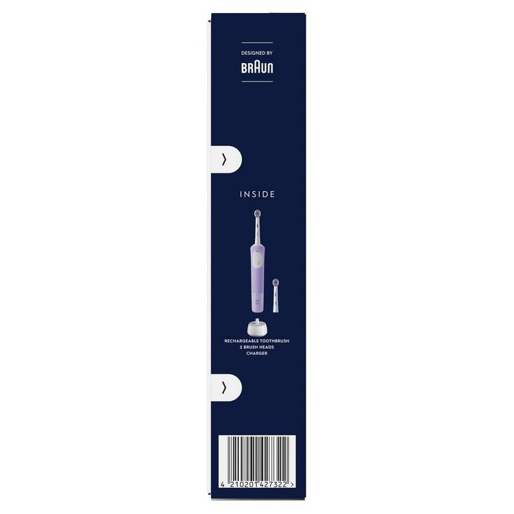 Oral-B Vitality Pro electric toothbrush purple (British brand)