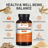 Prowise Ashwagandha supplement 1500mg 180 tablets - British product