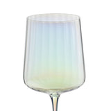 Habitat iridescent flute wine glasses set of 4, imported from the UK