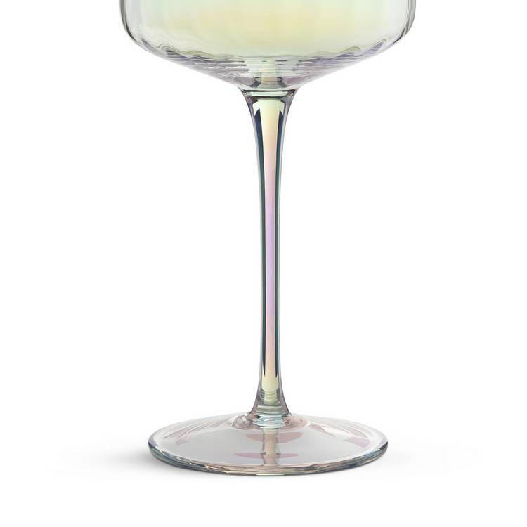 Habitat iridescent flute wine glasses set of 4, imported from the UK