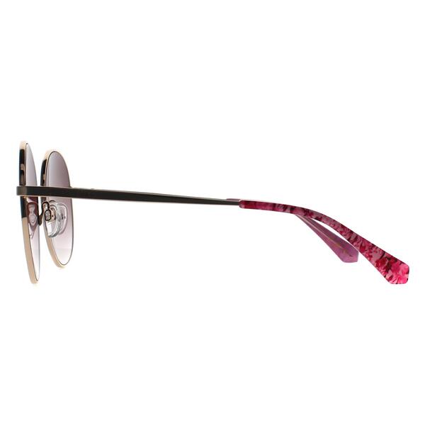 Ted Baker Viola women's sunglasses gold gradient acetate frame, UK version