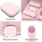 Rio Deluxe Foldaway Foot Bath Spa - Pink