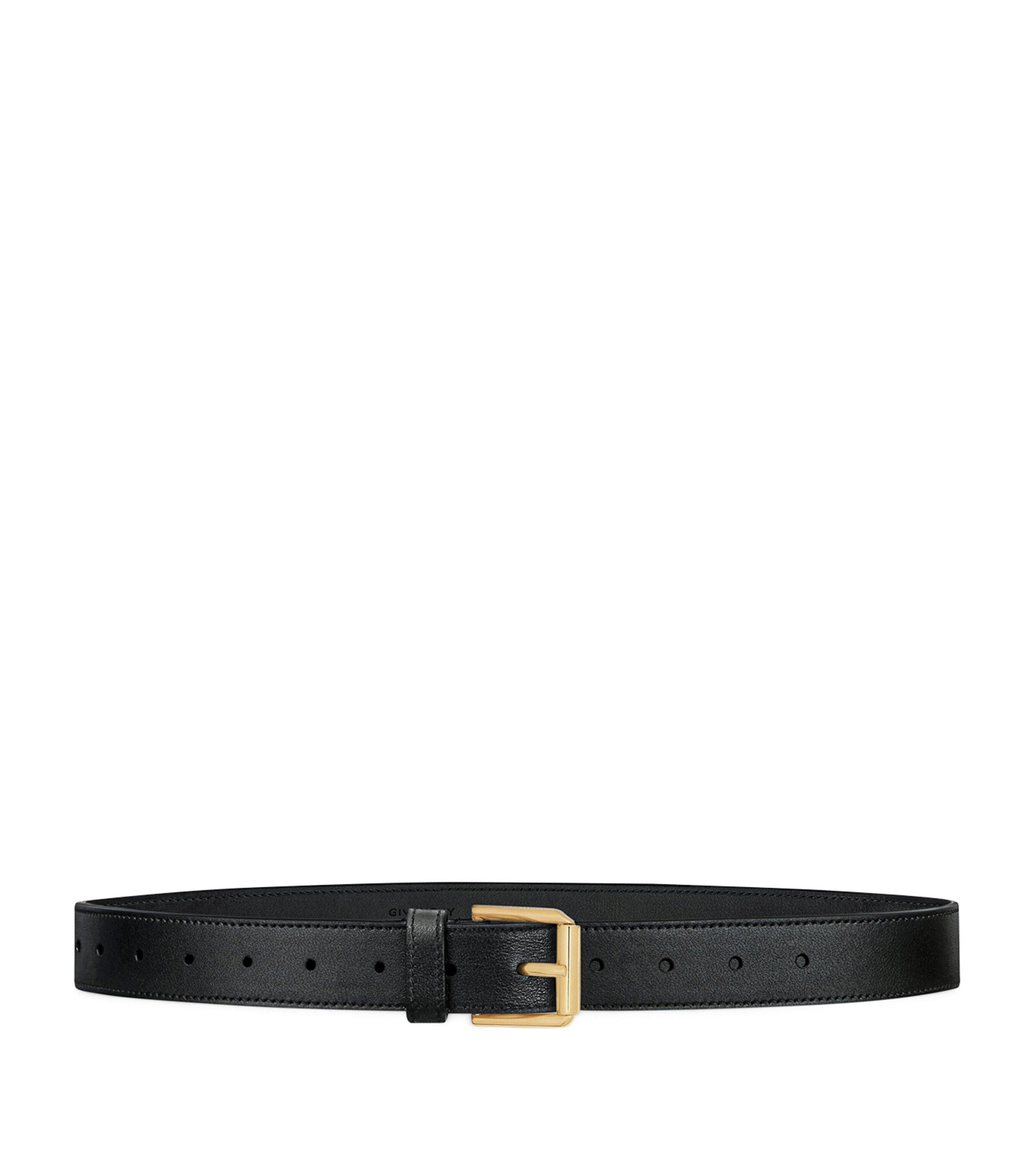 Givenchy Voyou leather belt, UK version