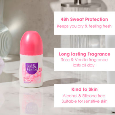 Soft & Gentle Fresh Blossom deodorant 50ml, UK version