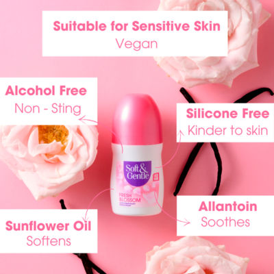 Soft & Gentle Fresh Blossom deodorant 50ml, UK version
