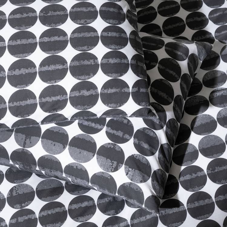 Habitat duvet set black and white spot single, imported from the UK