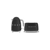 Smeg KLF03, TSF01 Kettle and Toaster Set in Black