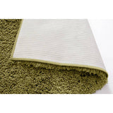 Habitat Noodle plain olive shaggy rug 80x150cm - British product