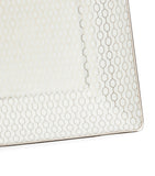 Wedgwood Gio Platinum tray fine bone china 14.5cm, imported from the UK
