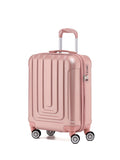 Flight Knight Anthracite 55x40x20cm Ryanair Priority 8 Wheel ABS Hard Case Cabin Carry On Hand Luggage