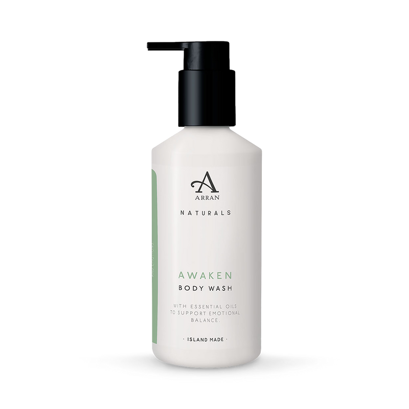 ARRAN Naturals Mint & Eucalyptus shower gel 250ml, UK version