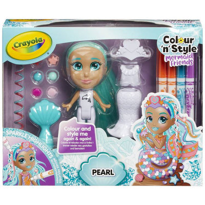 Argos Crayola Colour and Style Mermaid Doll 19.8cm- Buy online at McGrocer