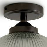Argos Home Eumee flush ceiling light gunmetal 30cm, imported from the UK
