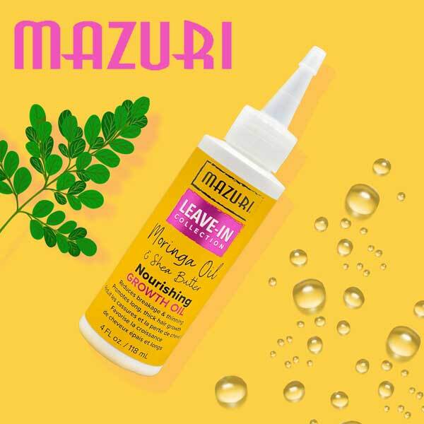 Mazuri Leave In Collection Nourishing Growth Oil 118ml - British product