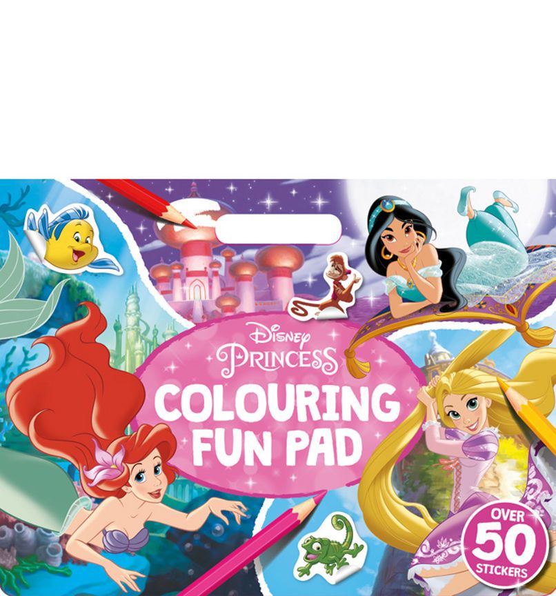 Disney Princess Colouring Floor Pad Office Supplies ASDA   