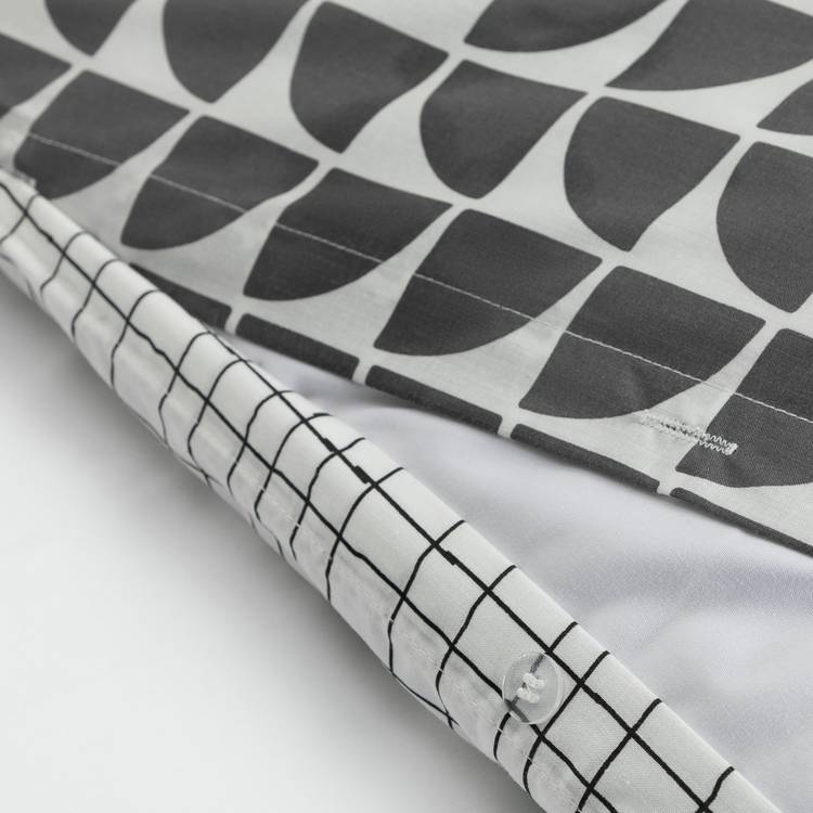 Habitat Kids Bedding Set Monochrome Geo Grey Single (British brand)