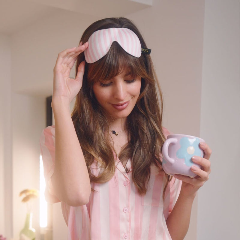 Candy Shop contoured blackout sleep mask, imported from the UK