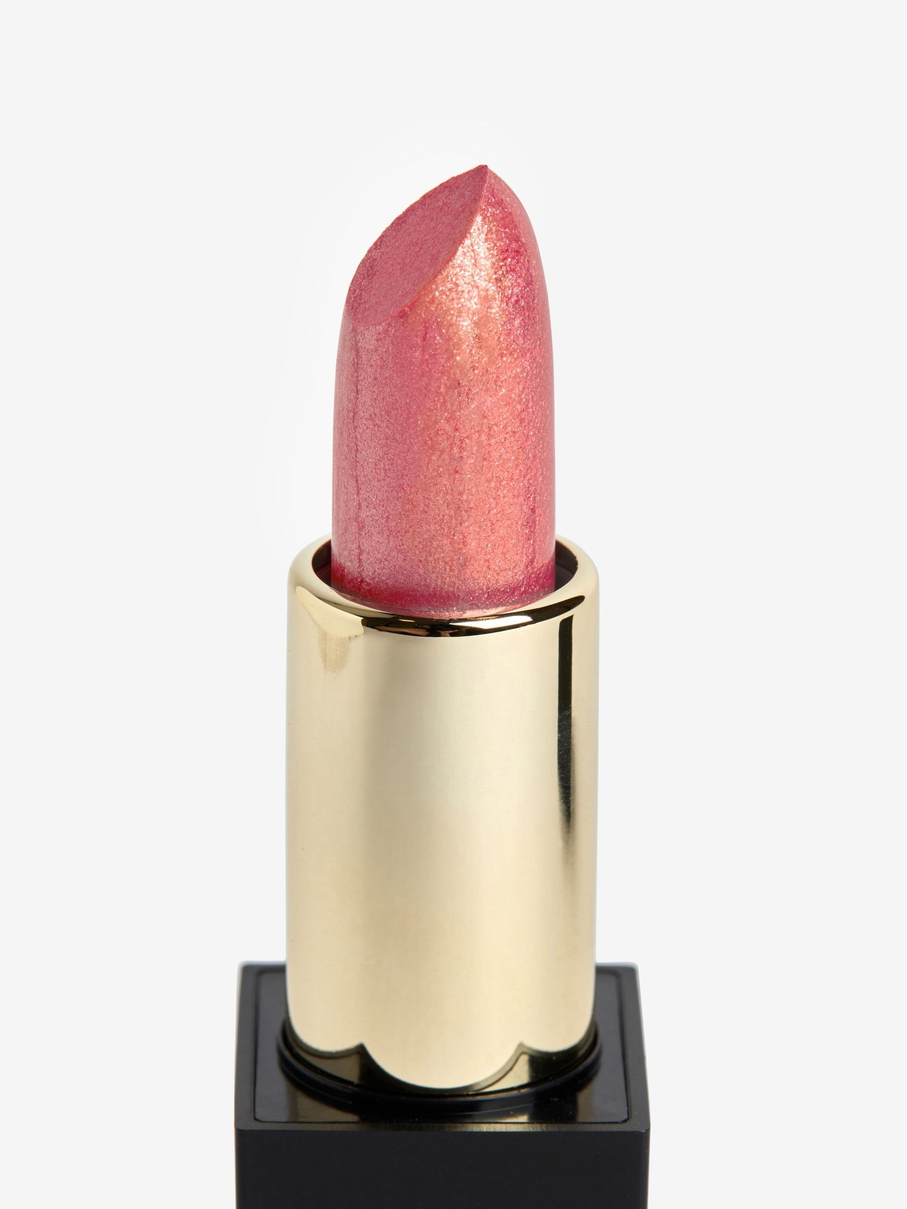Ultimate Metallic Lipstick with long-lasting shine and creamy formula (British brand)