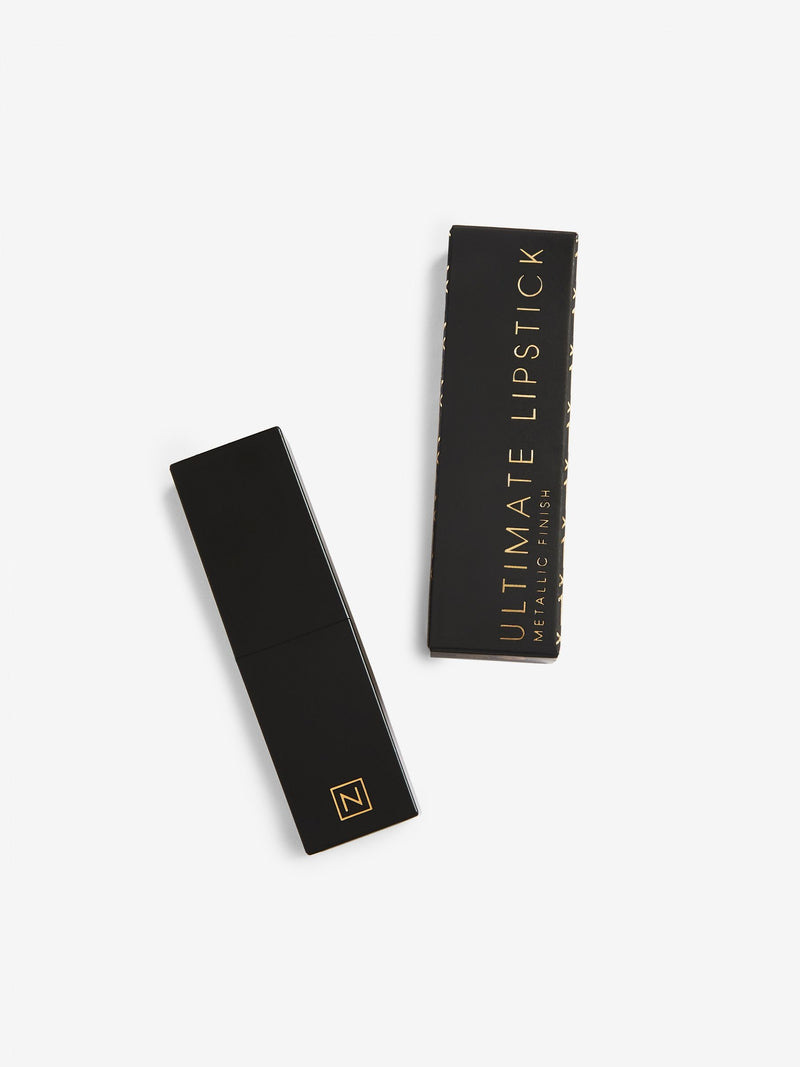 Ultimate Metallic Lipstick with long-lasting shine and creamy formula (British brand)