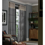 Habitat eyelet curtains grey 117x137cm (British brand)