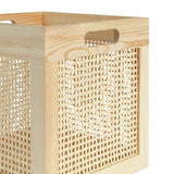 Habitat rattan square storage boxes 2-pack, imported from the UK