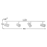 Argos Home brass 4-light bar light, UK version
