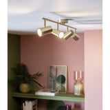 Argos Home brass 4-light bar light, UK version