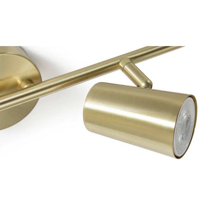 Argos Home brass 4-light bar light, UK version
