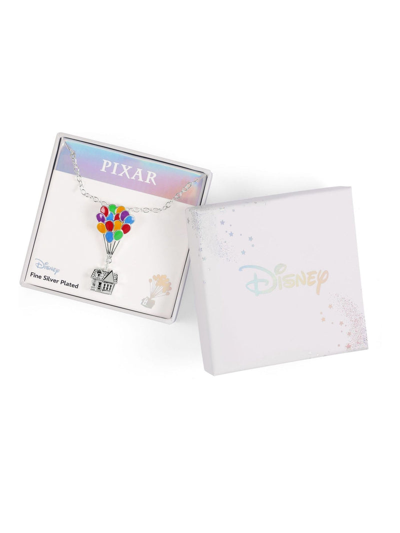 Peers Hardy silver tone Disney Pixar UP balloon house necklace (British brand)