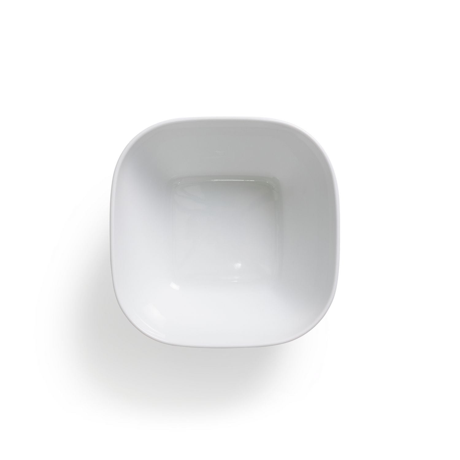 Habitat Riko square cereal bowls white set of 4, imported from the UK