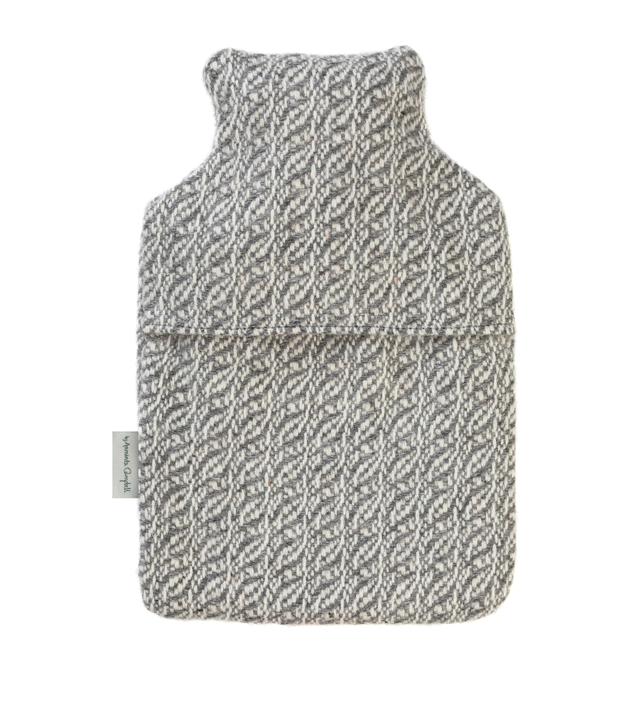 Araminta Campbell small alpaca-blend hot water bottle 30x20cm - British product