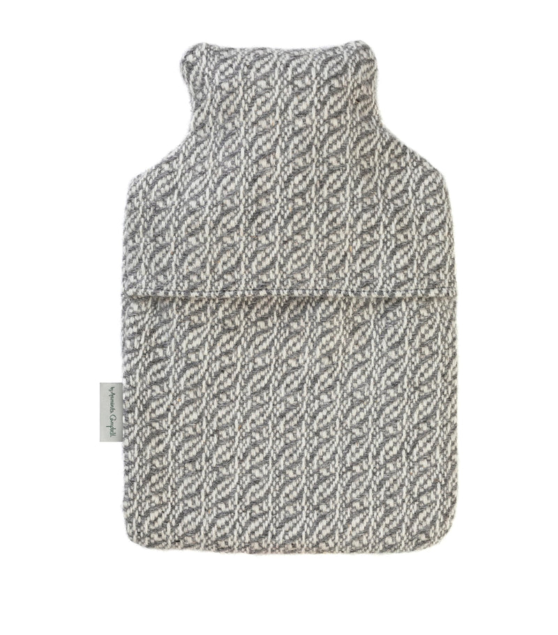 Araminta Campbell small alpaca-blend hot water bottle 30x20cm - British product