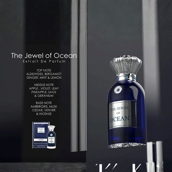 Anfar The Jewel of Ocean extrait perfume 100ml, UK version