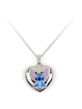 Peers Hardy children's Stitch locket necklace brass heart, imported from the UK