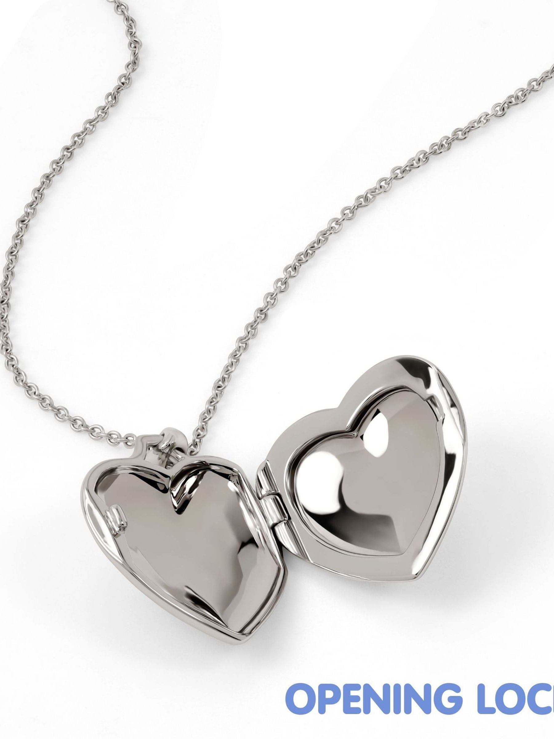 Peers Hardy children's Stitch locket necklace brass heart, imported from the UK