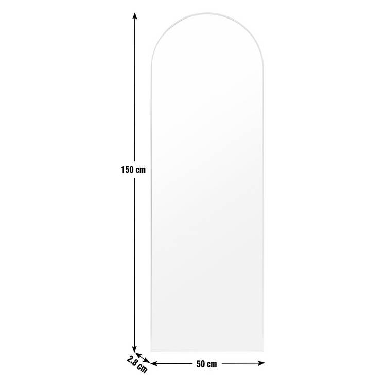 Habitat gold arch full length wall mirror 150x50cm, UK version