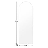 Habitat gold arch full length wall mirror 150x50cm, UK version