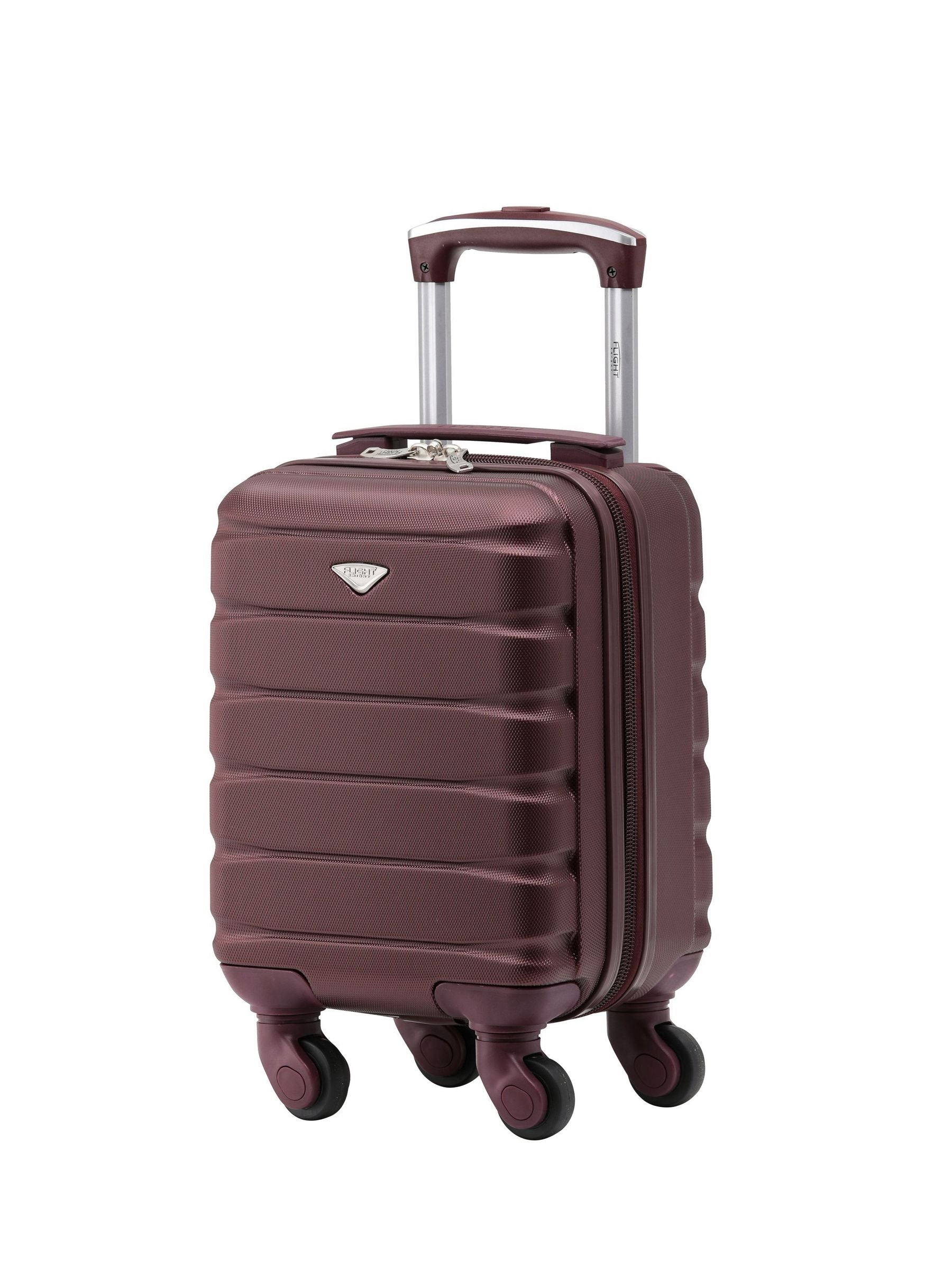 Flight Knight burgundy cabin suitcase 40x20x25cm (British brand)