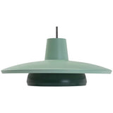 Habitat green metal 2-tier lampshade 40cm, imported from the UK