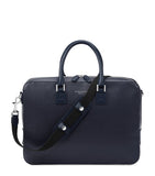 Aspinal of London leather Mount Street briefcase bag (British brand)