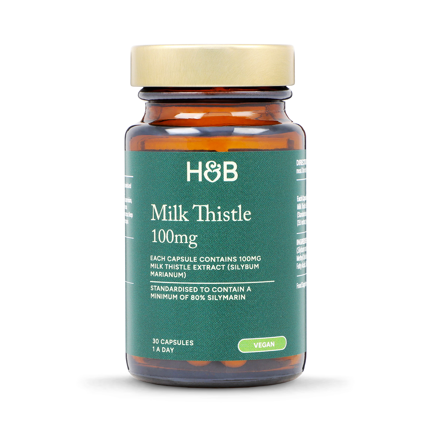 Holland & Barrett Milk Thistle Extract 30 Capsules, UK version