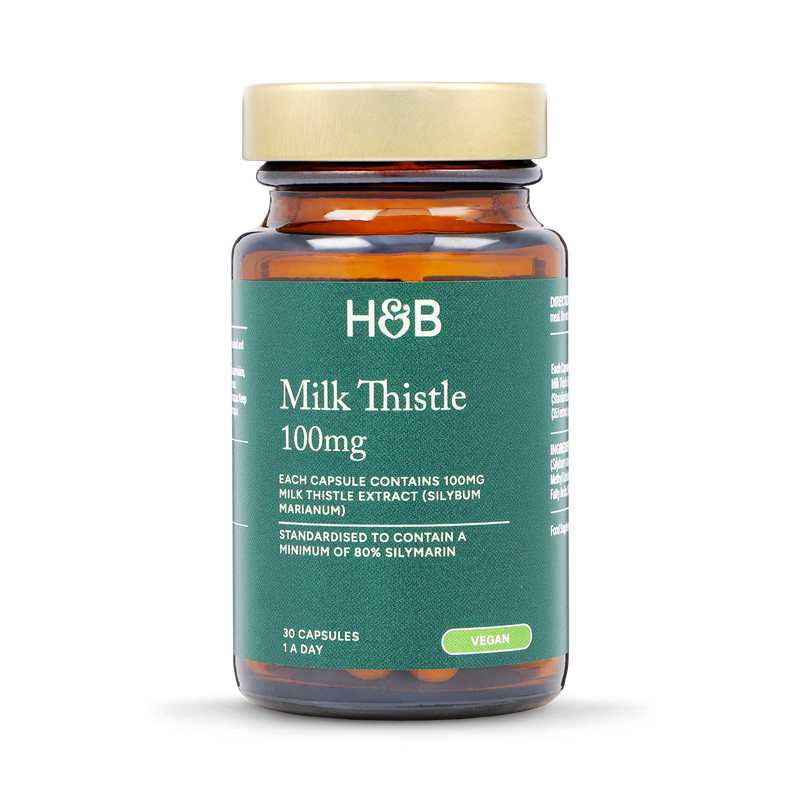 Holland & Barrett Milk Thistle Extract 30 Capsules, UK version